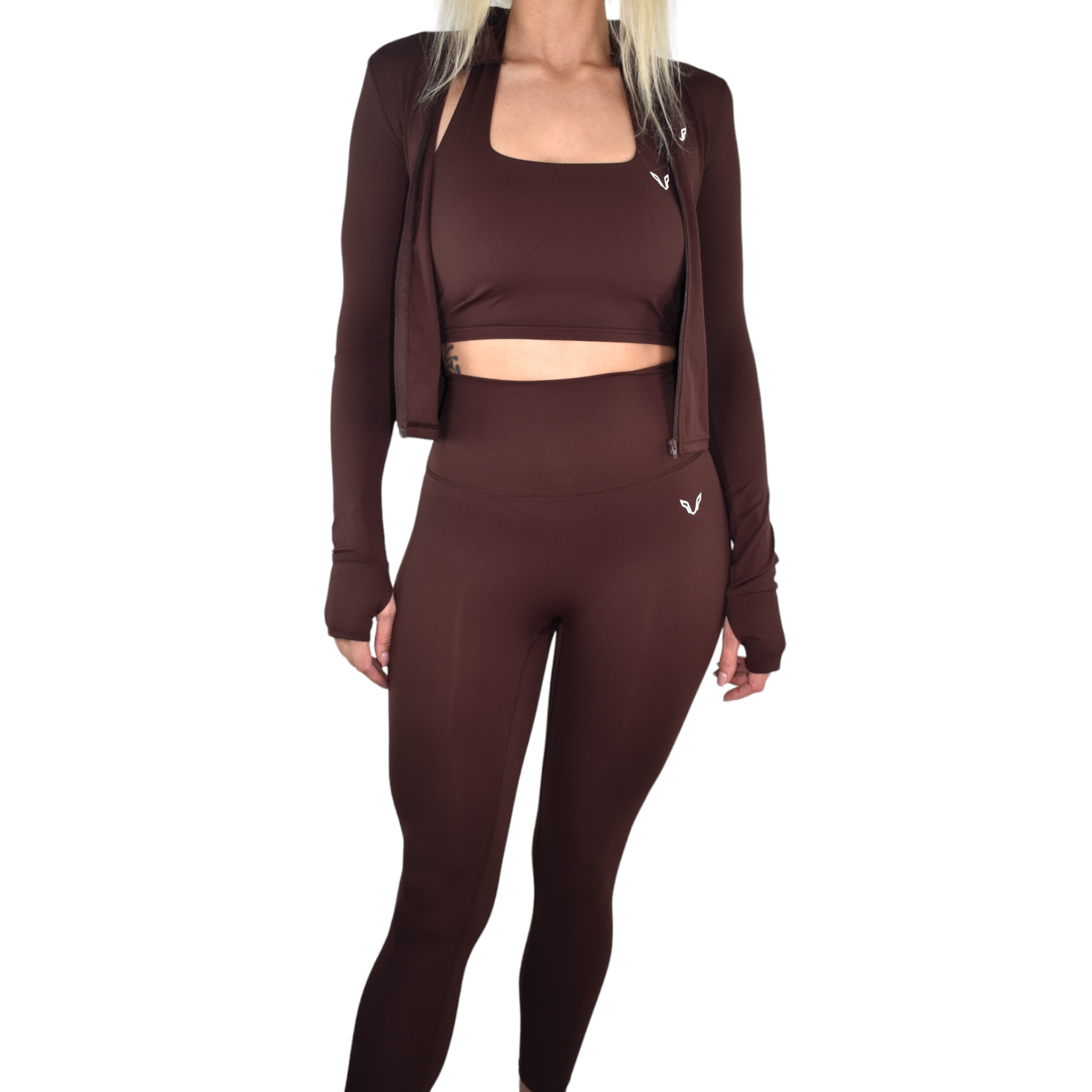 SECTION ØNE | PERFORMANCE LEGGING BROWN