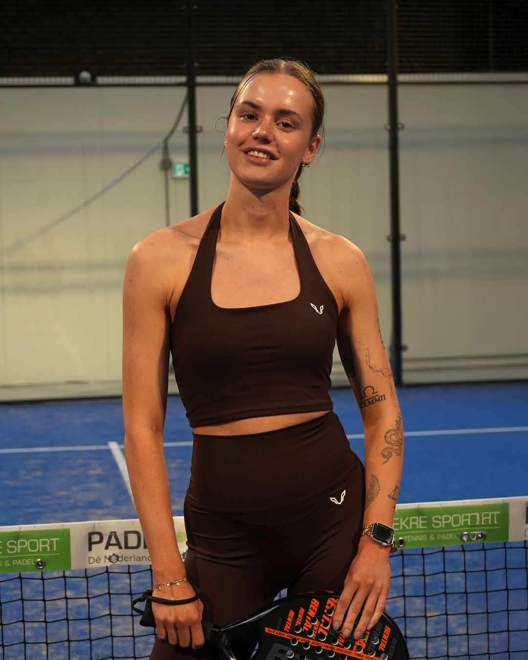 SECTION ØNE | PERFORMANCE LEGGING BROWN